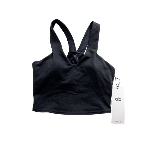 ALO Yoga Other - NWT ALO Yoga Airbrush Real Bra Tank in Black